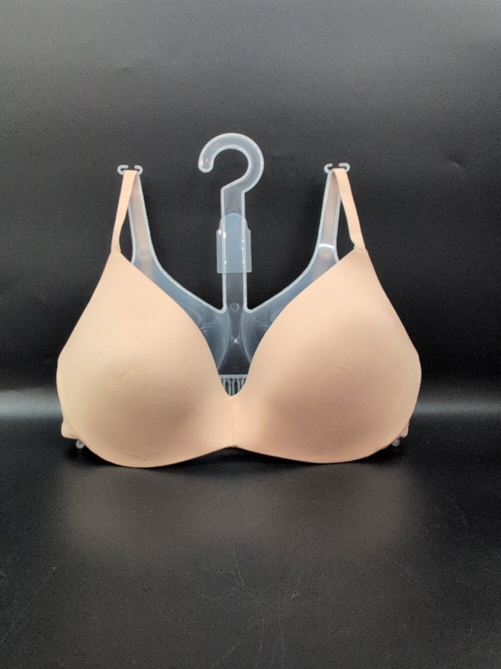 SKIMS Wireless Form Push Up Plunge Bra Clay 34C NWT